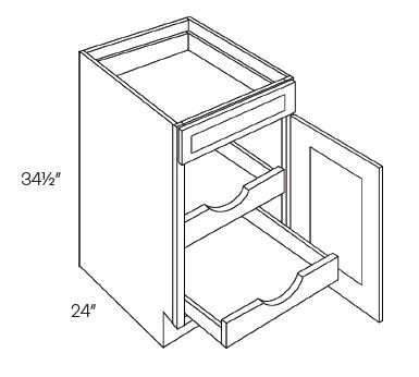 Single Door & Drawer Base Cabinets With 2 POS