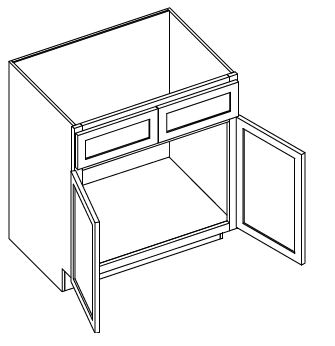 Sink Base-Two Dummy Drawers