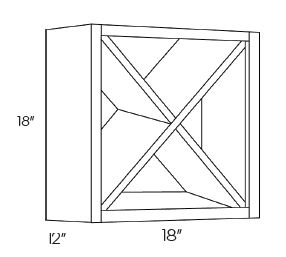 18x18 Wine Rack Cabinet